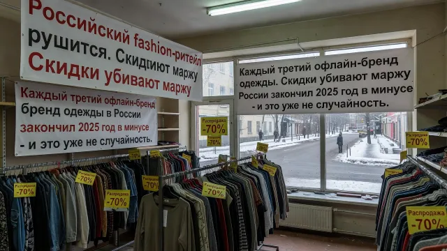 Российский fashion-ритейл рушится. Скидки убивают маржу