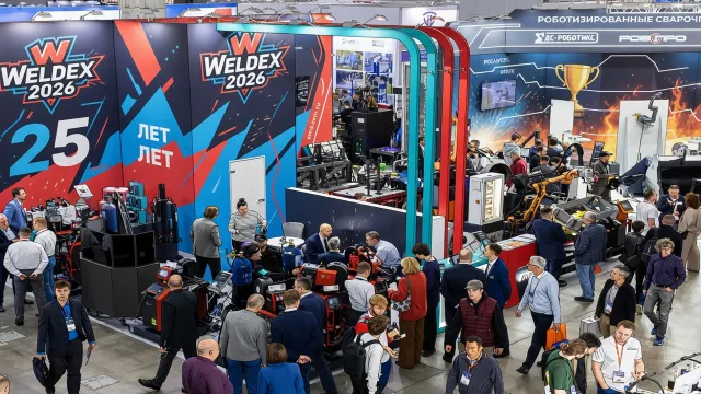 Weldex 2026 - юбилей сварочной отрасли. Крокус Экспо готовится к рекорду